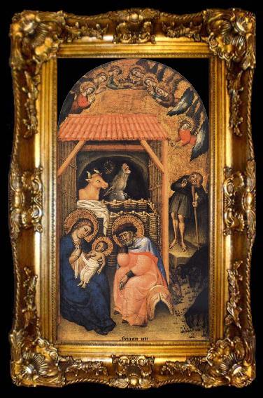 framed  Simone Dei Crocifissi Nativity, ta009-2